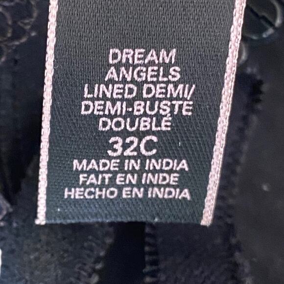 Victoria's Secret Black and Brown Demi T-Shirt Bras Size 32C - Picture 4 of 11
